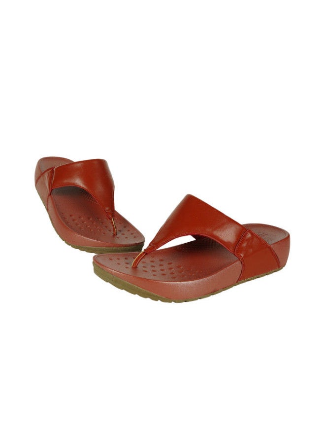 Michelle Morgan - 092-2614 Michelle Morgan Ladies Casual Sandals Red 214RJ876 - Image 1