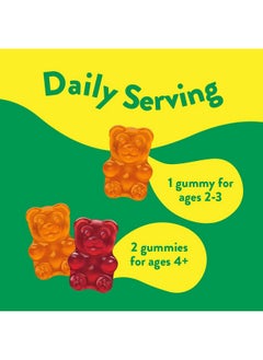 Lil Critters L’il Critters Immune C Daily Gummy Supplement Vitamin for Kids, for Vitamin C, D and Zinc for Immune Support, Orange, Lemon, Strawberry and Cherry Flavors, 190 Gummies (Packaging May Vary)  - Image 3