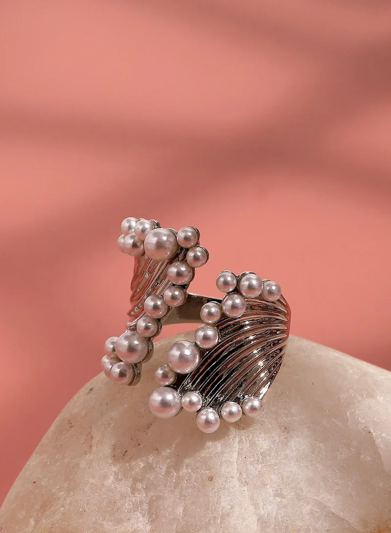 SOHI Sparkle Artificial Ring Jewellery