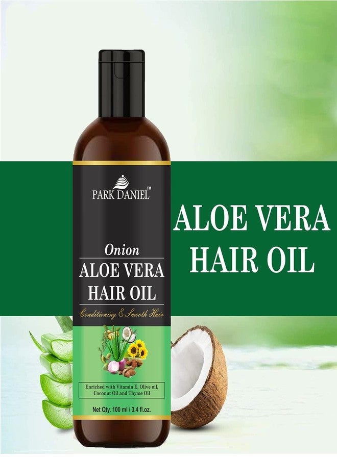 Park Daniel Premium Onion Aloe Vera Hair Oil Enriched With Vitamin E - For Conditioning and Smooth Hair (100 ml) - Image 5