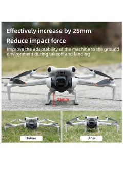 Excefore Mini 4 pro RC Landing Gear Leg Foldable Height Extender Protector Holder for Dji Mini 4 pro Drone Accessories  - Image 2