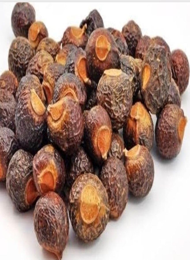 kunkudukayalu Dried Reetha Nuts/Sopnuts for Hair, 100% Natural (Raw Form) (250 Grams) - Image 1