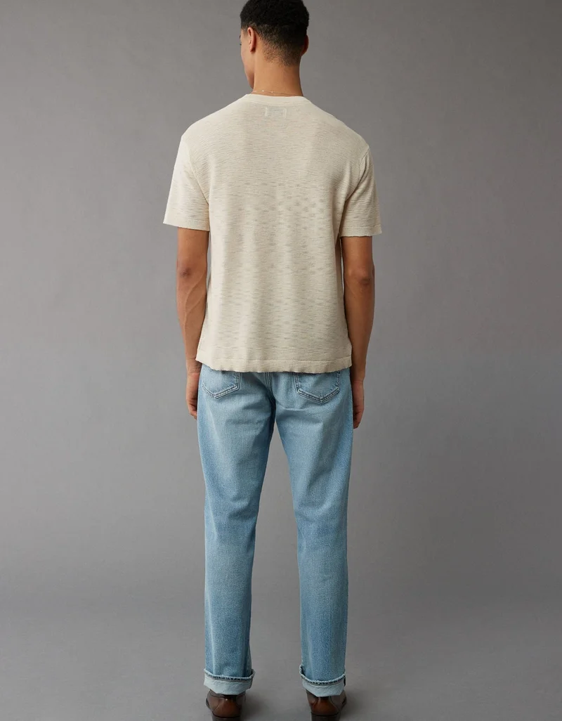 American Eagle AE Short-Sleeve Sweater T-Shirt