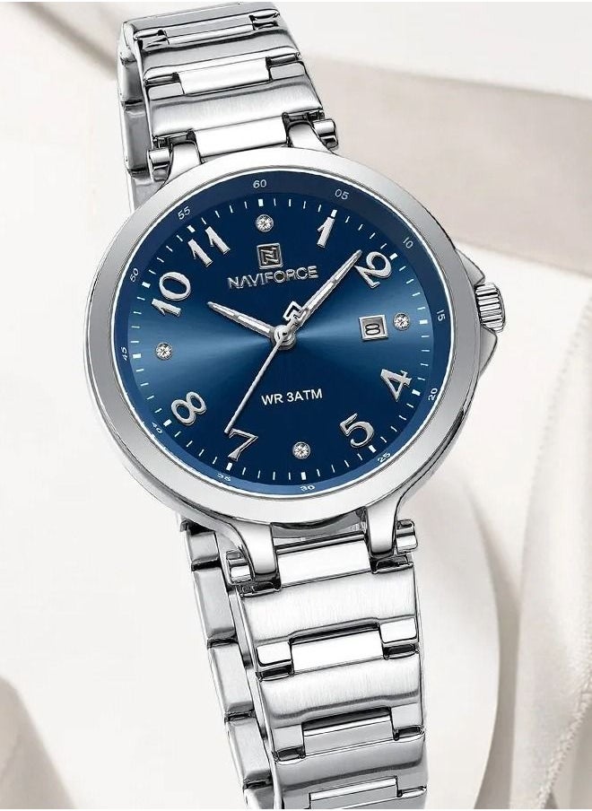 NAVIFORCE - Women's Water Resistant Analog Watch NF5033 - Image 1