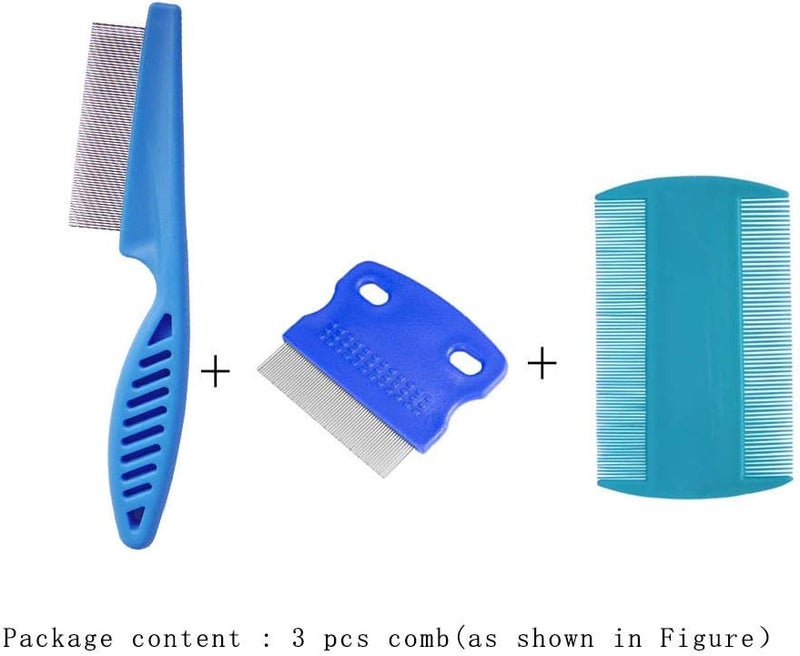 ZYOUNG 3 Pcs Pet Comb Tear Stain Remover Combs for Dogs, Dog Comb - Image 4
