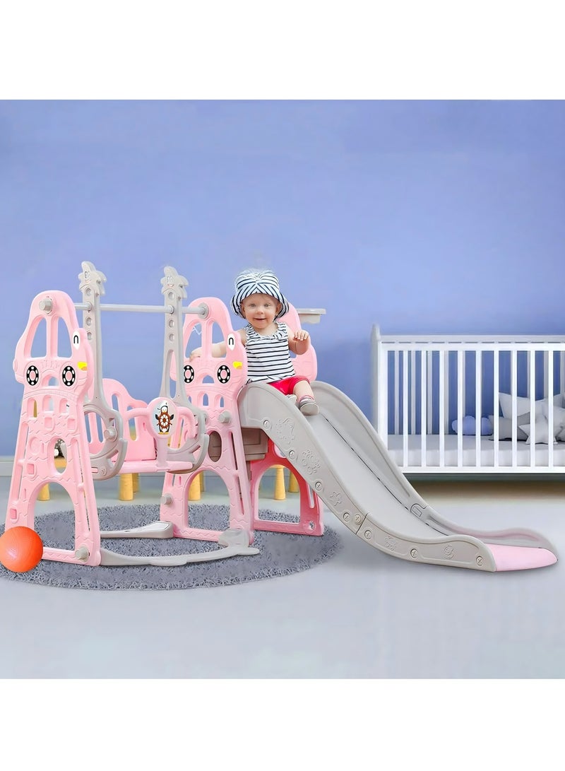 Toddler Slide for Kids Age 2 3 4 5 6 7 8 9， Baby Slide and Swing for Kids Outdoor Indoor 3-10 Year Old，Home Toy Game for Boys and Girls (B1) - Image 5