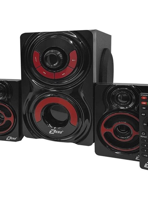 مكبر صوت زيرو ZR-3030 سلكي و لاسلكي أسود