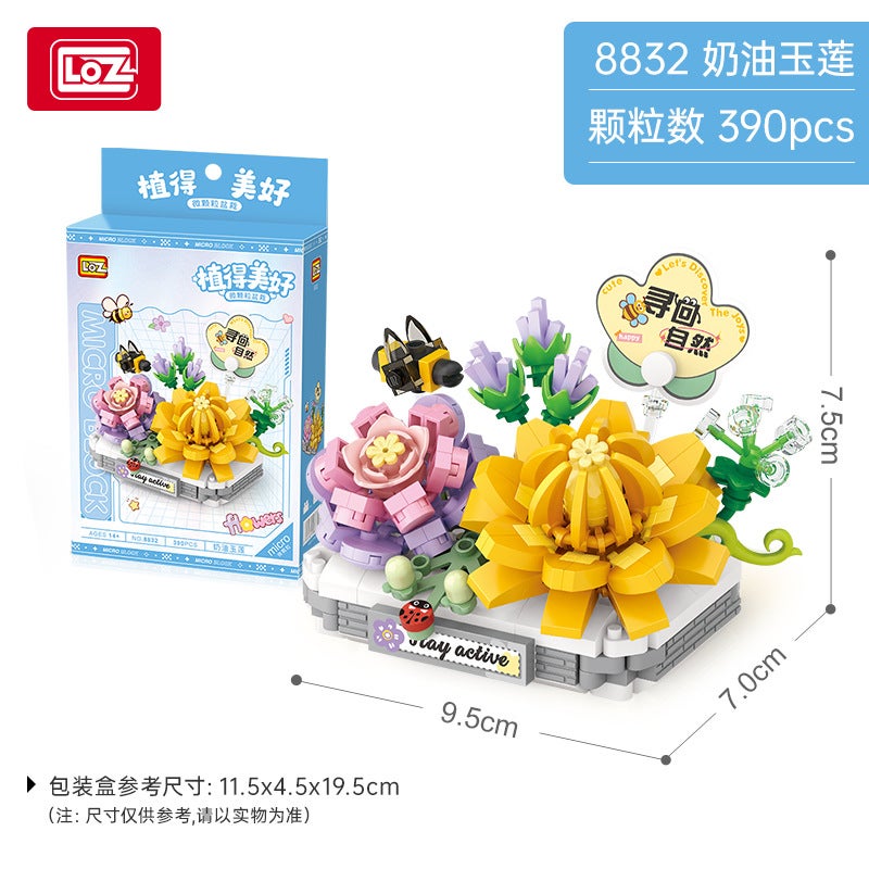 LOZ Building Block Toy - Educational Puzzle for Girls and Boys, Ages 7+