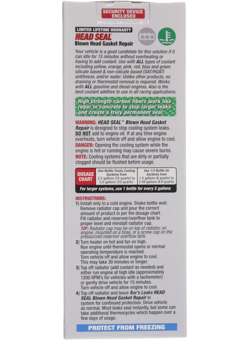 Bar's Leaks HG-1 HEAD SEAL Blown Head Gasket Repair - Image 3