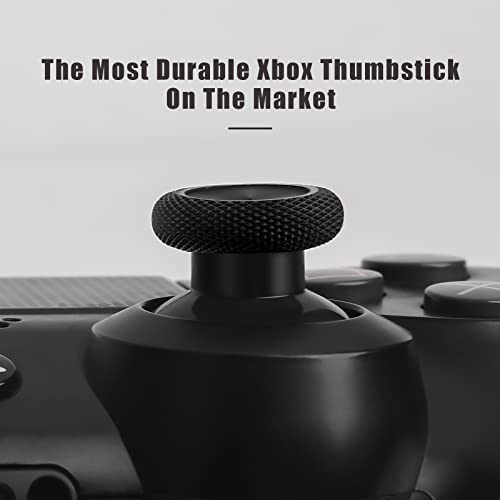 TOMSIN Bumpers & Thumbsticks Replacement LB RB Button for Xbox Series X/S Controllers (6 Pcs)(Black & White) - Image 4