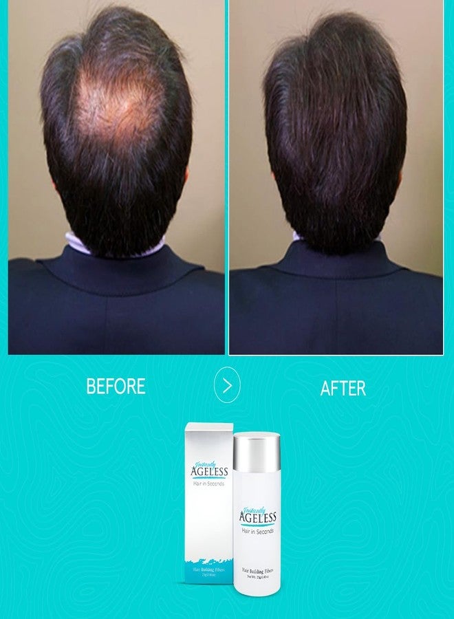 Instantly Ageless® Hair in Seconds™ Hair Building Fibers – Hair Thickening Fibers for Thinning Hair & Hair Loss for Fuller-Look - 0.83 oz (23g) - Dark Brown - Image 4
