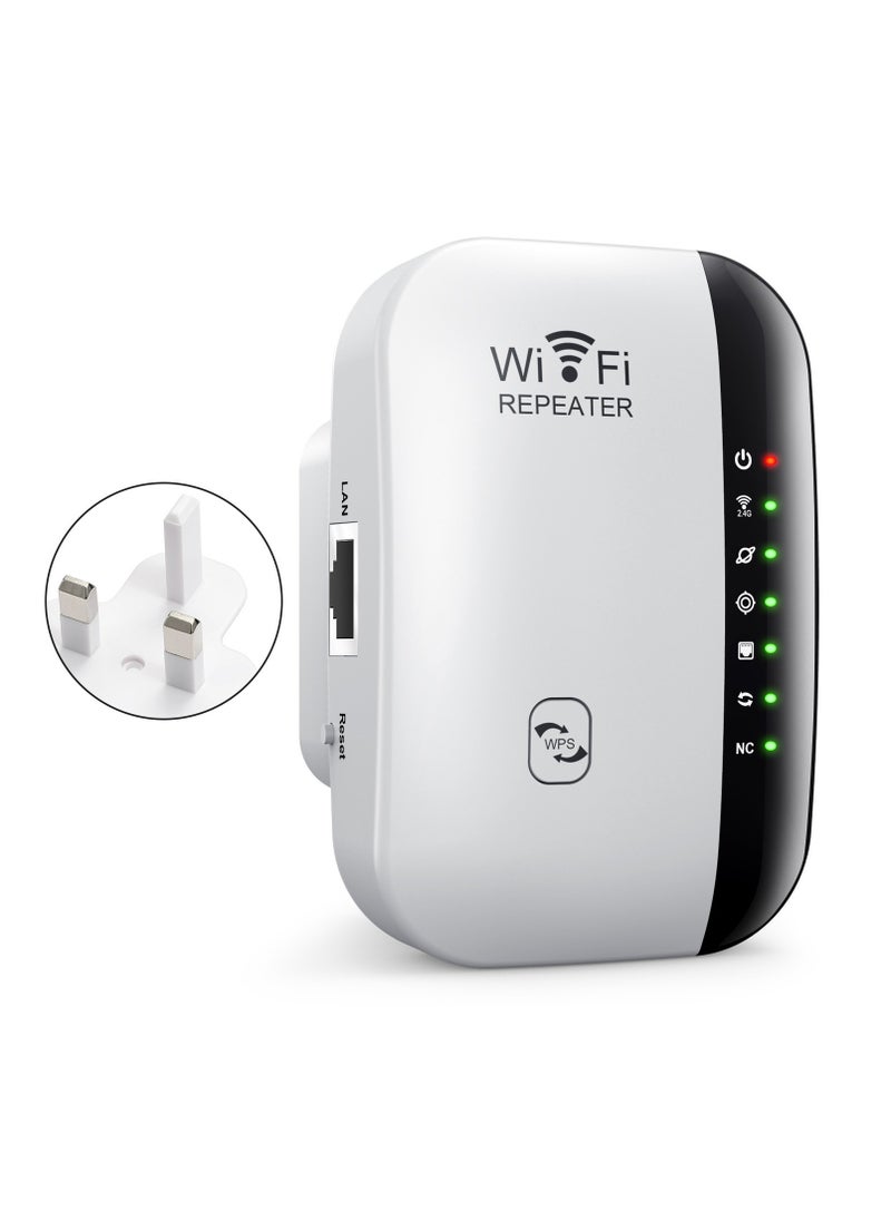 RATSAW WiFi Extender Network Range Assistant Up to 5000sq ft and 40 Devices WiFi Range Extender Wireless Internet Repeater Long Range Amplifier with Ethernet Port  - Image 2