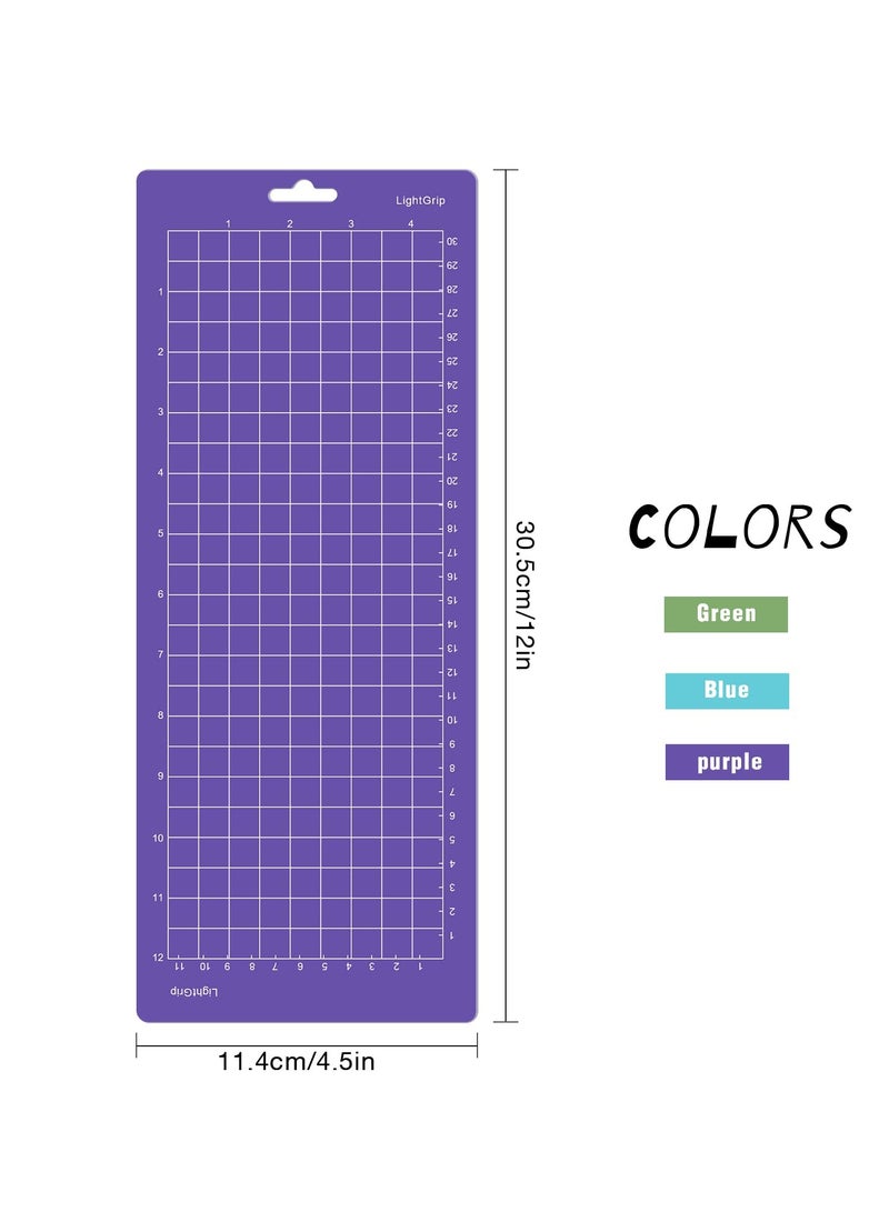 SYOSI 6PCS Cutting Mat for CricuAt Joy, 12” X4.5” Standardgrip Sticky Cutting Mat Replacement Adhesive Cutting Mat Crafting Mats Cricut Design Space Mats Cricket Cutting Mats for Cricut Joy Accessories - Image 4