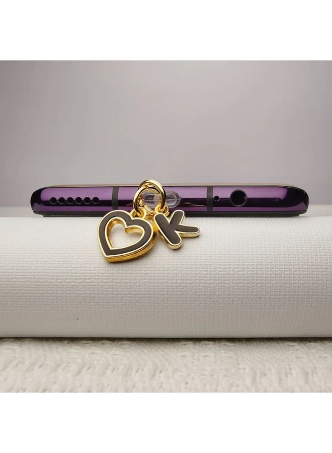 Phone Charging Port Dust Plug Heart Design Compatible with iPhone 5 to 14 - Image 5