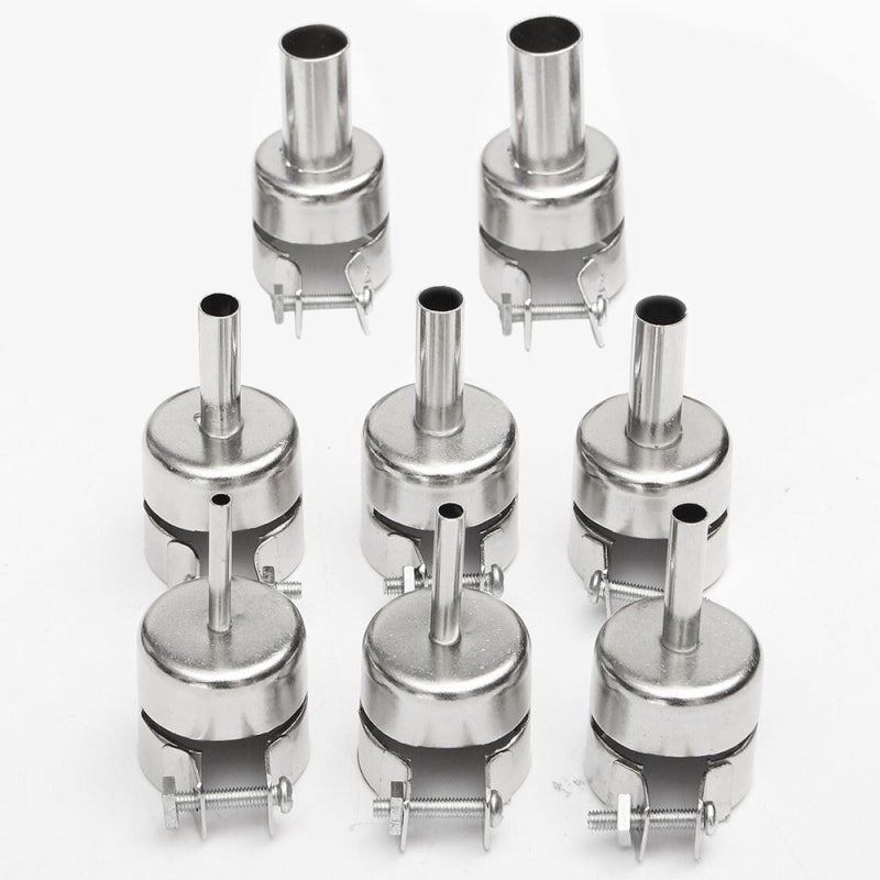 Hot Air Generator Nozzles: 10pcs High Temperature Resistant - Exquisite Workmanship for Long Service Time Easy To Install For Soldering Station - Image 1