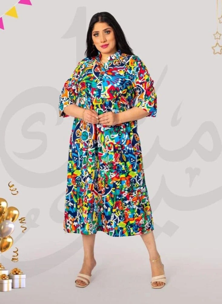 Brides Jalabiya is stronger than premium cotton against shrinkage, multicolour  - Image 1