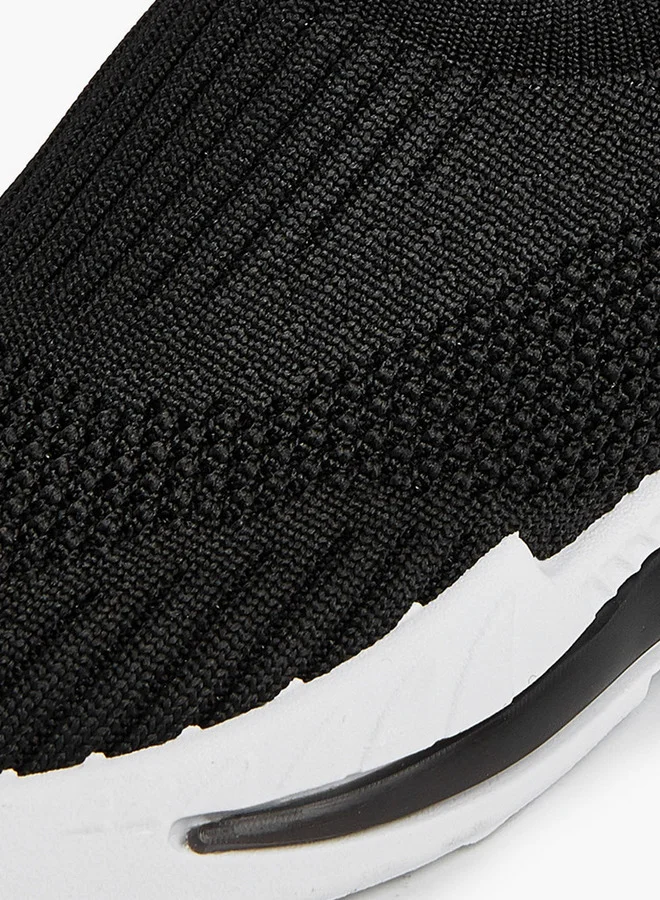 Oaklan by Shoexpress Textured Slip-On Sports Shoes with Pull Tab