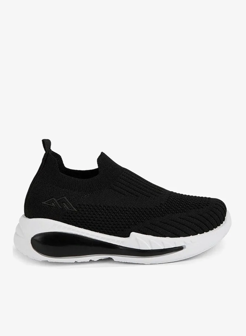 Oaklan by Shoexpress Textured Slip-On Sports Shoes With Pull Tab
