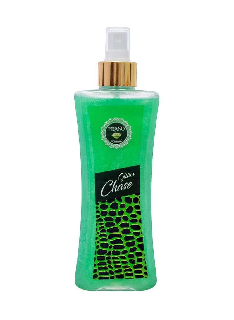 Frano Glitter Chase Perfume Body Mist  For Women 250ml  - Image 1