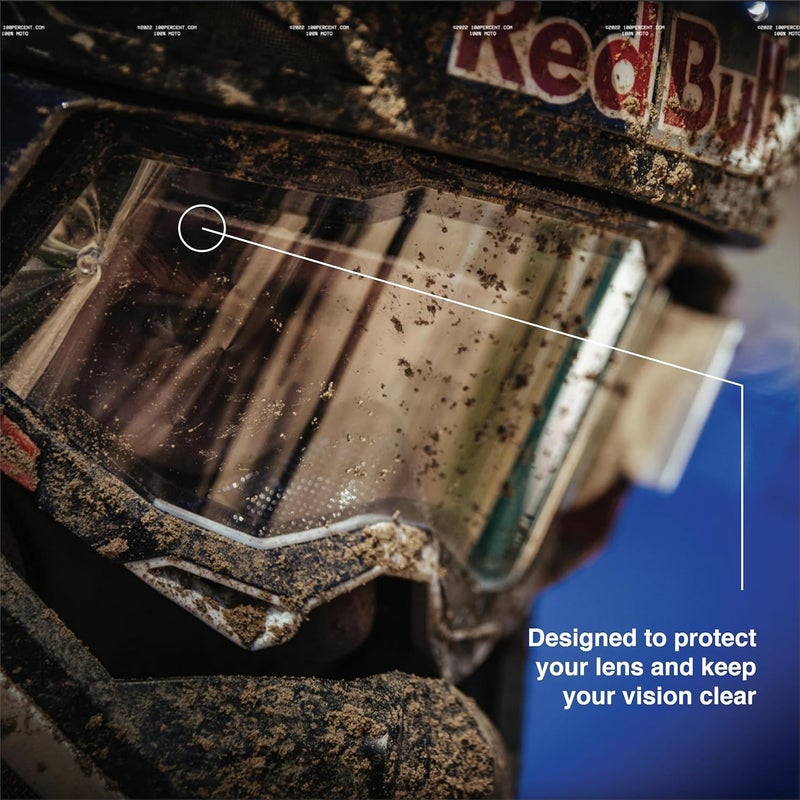 100% Professional choice 100% أفلام تمزيق لعدسات النظارات - Image 4
