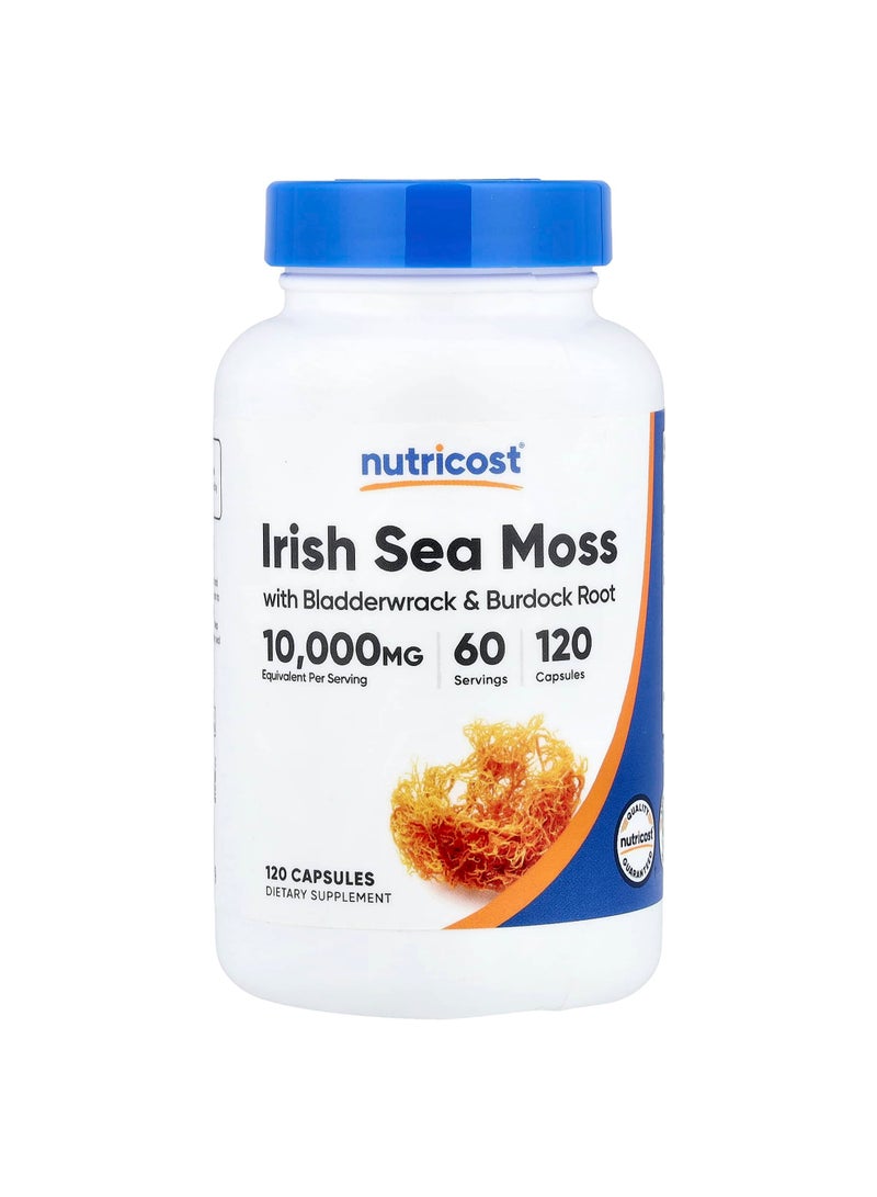 Nutricost Irish Sea Moss, 120 Capsules