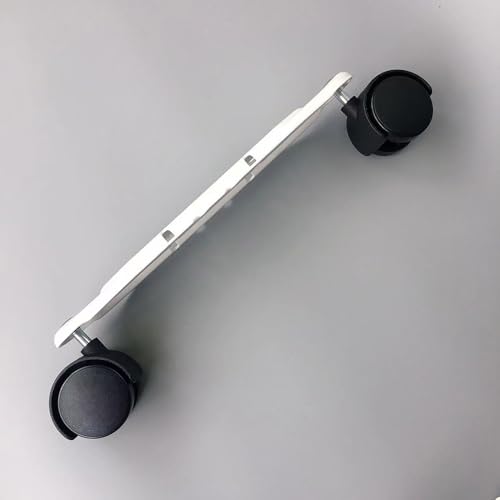 HMHAMA Replacement Oil Filled Radiator Heater Caster Wheel Bracket Holder Electric Heater Caster Frame Base Compatible for Midea NY2513-17EW/HY22D - Image 2