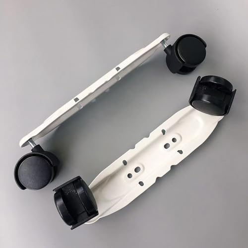 HMHAMA Replacement Oil Filled Radiator Heater Caster Wheel Bracket Holder Electric Heater Caster Frame Base Compatible for Midea NY2513-17EW/HY22D - Image 3