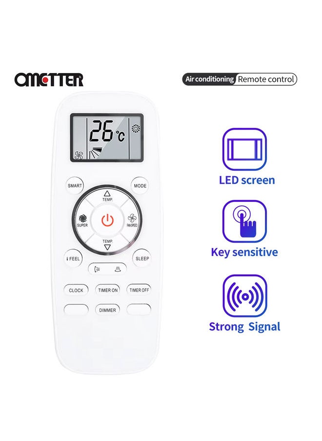 OMETTER - for Hisense York DG11L1-03 DG11L1-01 DG11L1-04 Air Conditioning Remote Control Dropship - Image 1