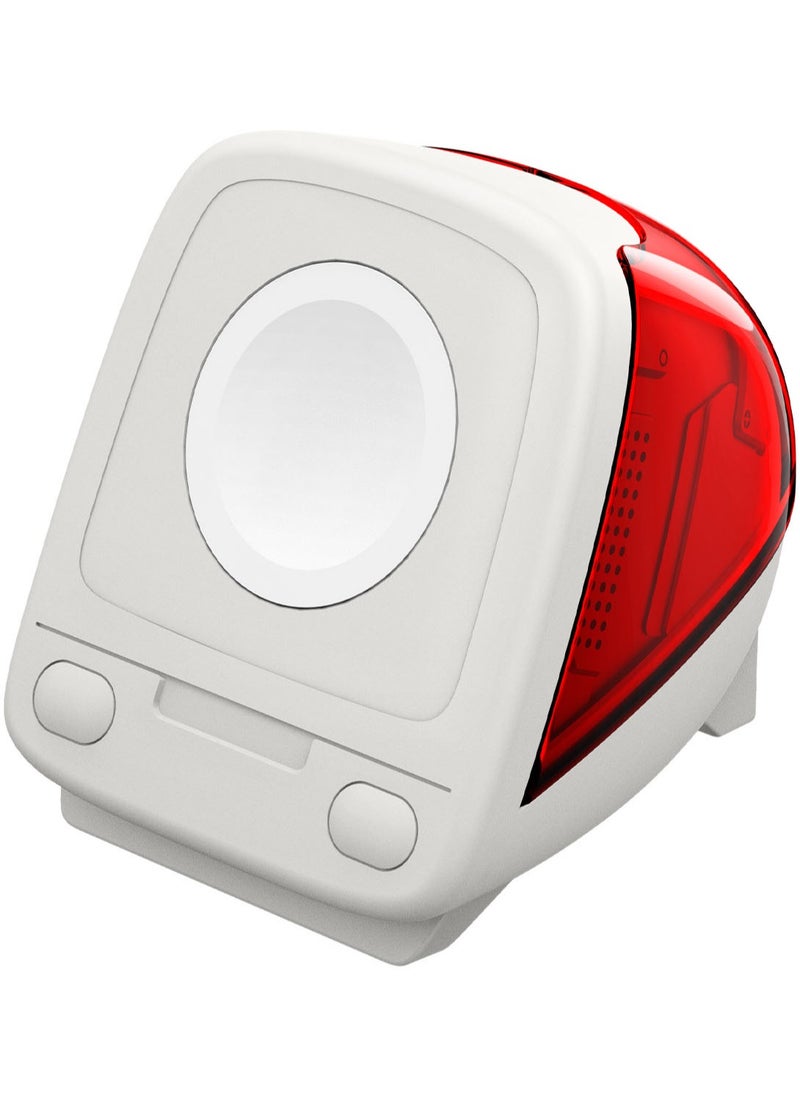 Spigen Classic C1 Apple Watch Charger Stand for Apple Watch Ultra 2/1, Series 10/9/8/SE2/7/6/SE/5/4 (49mm,46mm,45mm,44mm,42mm,41mm,40mm) - Ruby  - Image 1