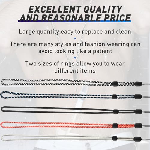 KOTESLLOE 5 Sets Peritoneal Dialysis Accessories, PD Catheter Holders, Perfect Replacement for PD Catheter Belts/Peritoneal Dialysis Belts, Catheter Peritoneal Supplies, Adjustable Shower Lanyard - Image 4