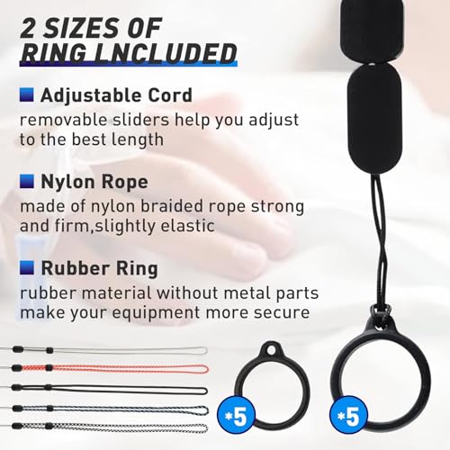 KOTESLLOE 5 Sets Peritoneal Dialysis Accessories, PD Catheter Holders, Perfect Replacement for PD Catheter Belts/Peritoneal Dialysis Belts, Catheter Peritoneal Supplies, Adjustable Shower Lanyard - Image 3