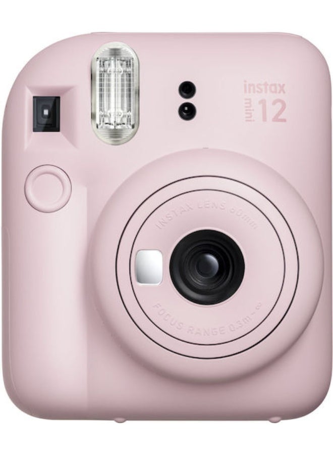 Instax Mini 12 Christmas Gift Box – Blossom Pink Instant Mini 12 Camera with Pink Case, Macron Mini Film, Photo Frame, Pegs and Batteries – Perfect Christmas Gift for Kids, Teens, and Adults - Image 2