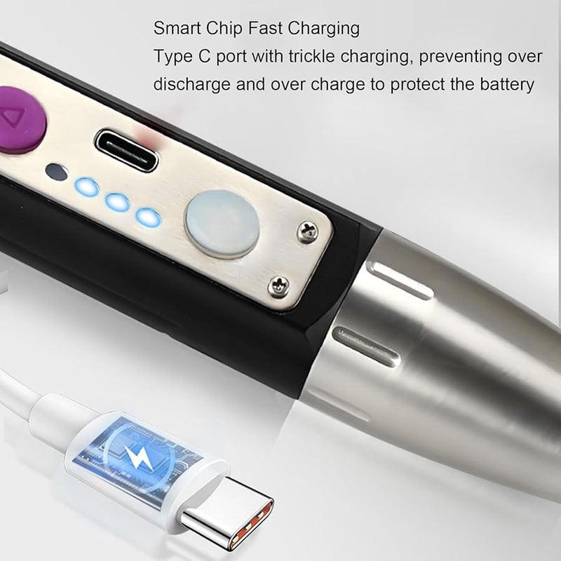 Gem Identification Flashlight 6 LEDs USB C Rechargeable Dimmable 360LM For Jewelry Antique Inspection - Image 5