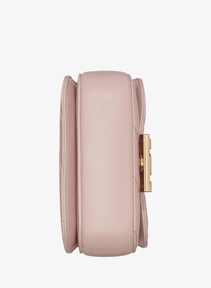 DKNY PALE BLUSH Darci Flap Crossbody Bag for Women | Best Price UAE
