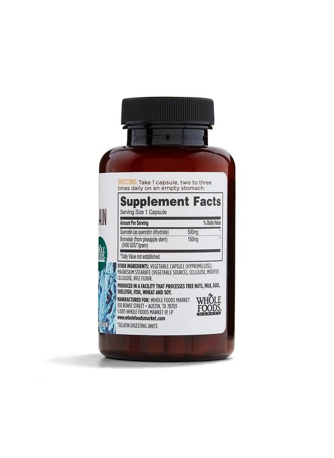 Quercetin With Bromelain 100 Count