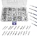 NYTKL 290PCS Car Electrical Wire Terminal Pins Connector 11518222835mm Electric Connector Terminal Pin 21Type NonInsulated Plug Removal Male Female Crimped Pins - Image 2