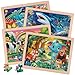 Kawyehu Large Wooden Puzzles for Kids Ages 46 24 Pcs Kids Puzzles in Gift Box12 9 in Preschool Educational Toys Birthday Gifts Puzzles for 3 4 5 6 7 8 Year Old Boy Girls Animal - Image 2