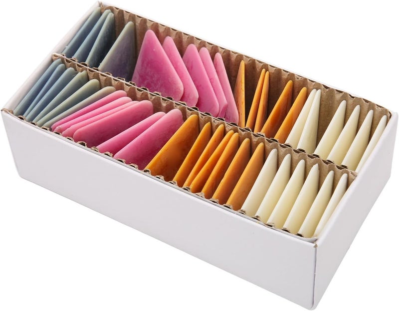 48pcs Tailors Chalk Set, Automatic Fading Fabric Chalk in Colorful Shades for Quilting and Sewing - Professional Quality, Easy to Use, Ideal for Home and Expert Tailors - Image 2