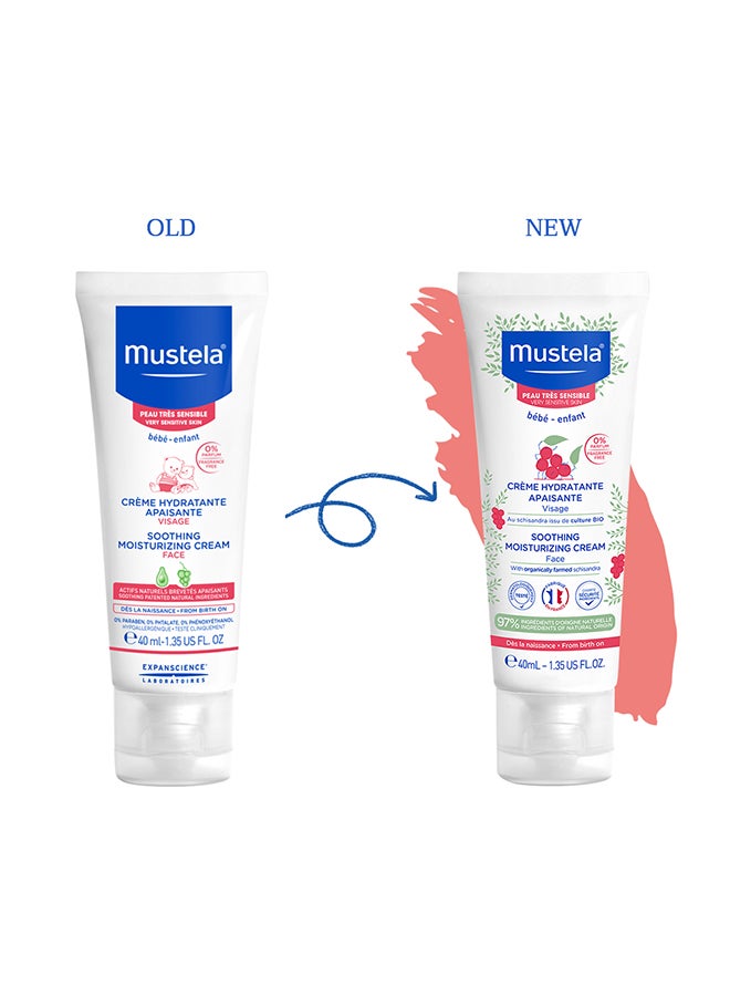 Mustela Baby Soothing Moisturizing Face Cream - - Image 3