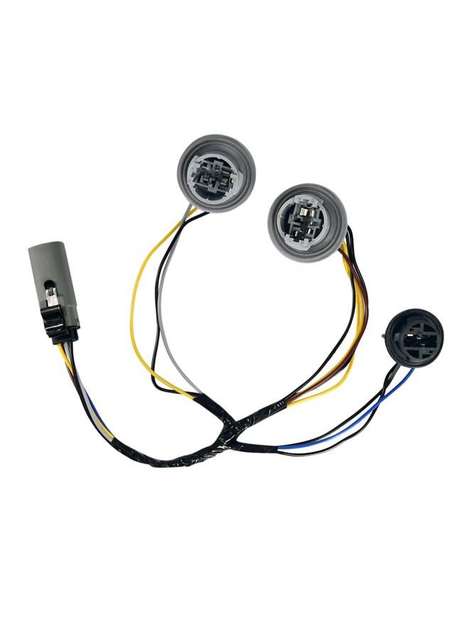 Automkt Tail Light Rear Lamp Socket and Wiring Harness 2018-2020 Ford Pickup F150 JL3Z-13412-A Rear Driver and Passenger Side - Image 1