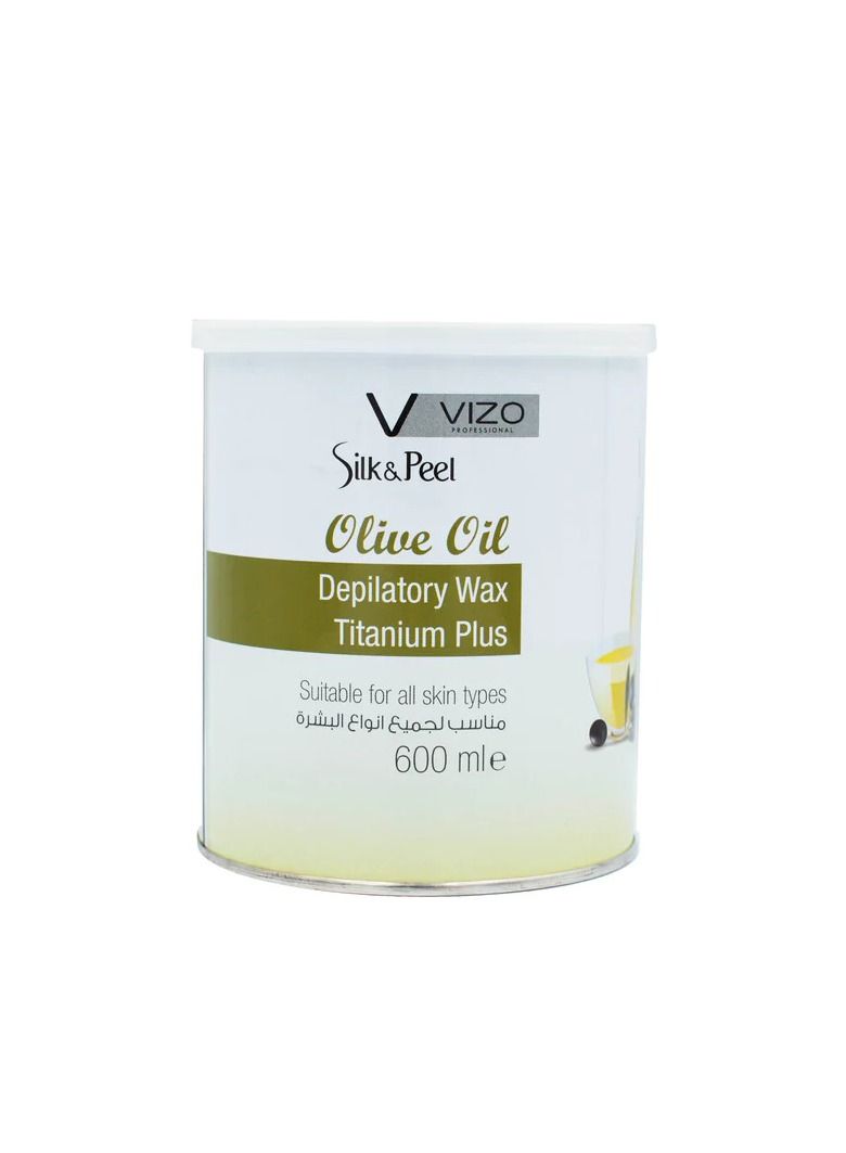 VIZO Silk & Peel Liposoluble Olive Oil Wax 600ML - Image 1