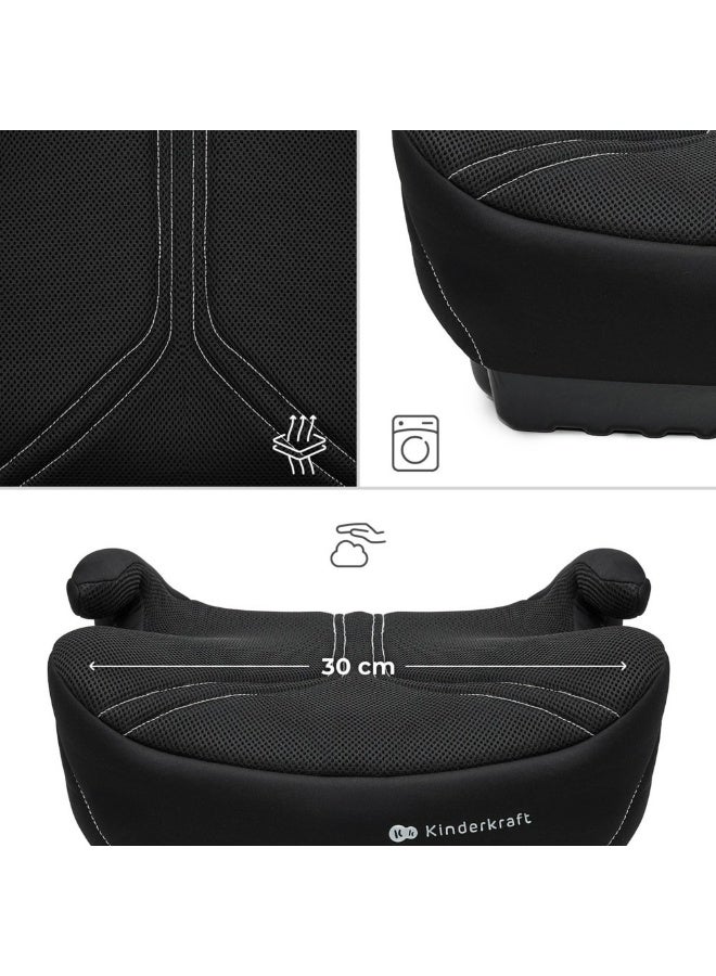 Kinderkraft - Fotelik Samochodowy I-Boost 2 Pro Car Seat - Black - Image 2