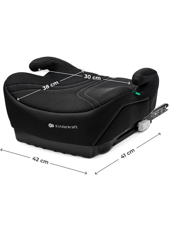 Kinderkraft - Fotelik Samochodowy I-Boost 2 Pro Car Seat - Black - Image 3
