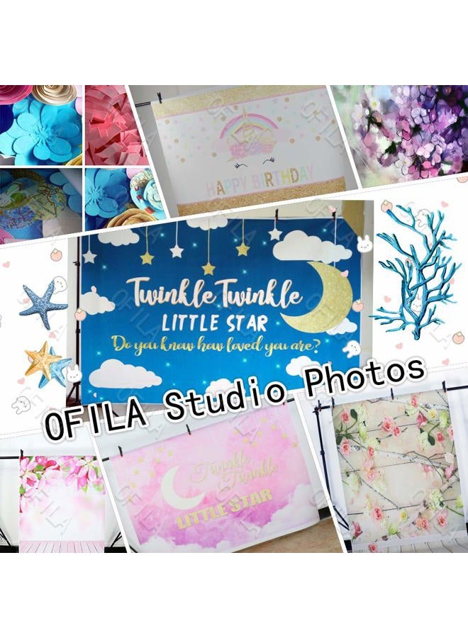 OFILA Love Backdrop 3x5ft Valentine's Day Photography Background Romantic Flowers Petal Anniversary Party Backdrop Video Background - Image 4