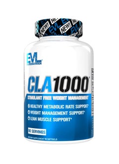 EVL CLA 1000 Stimulant Free Weight Management 90 Servings 90 Softgels
