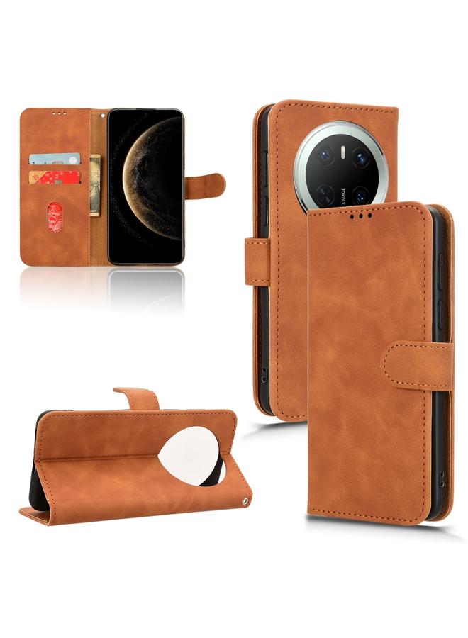 اس-توب جراب هاتف Huawei Mate 70 مصنوع من الجلد مع غطاء مغناطيسي قابل للطي - Image 1