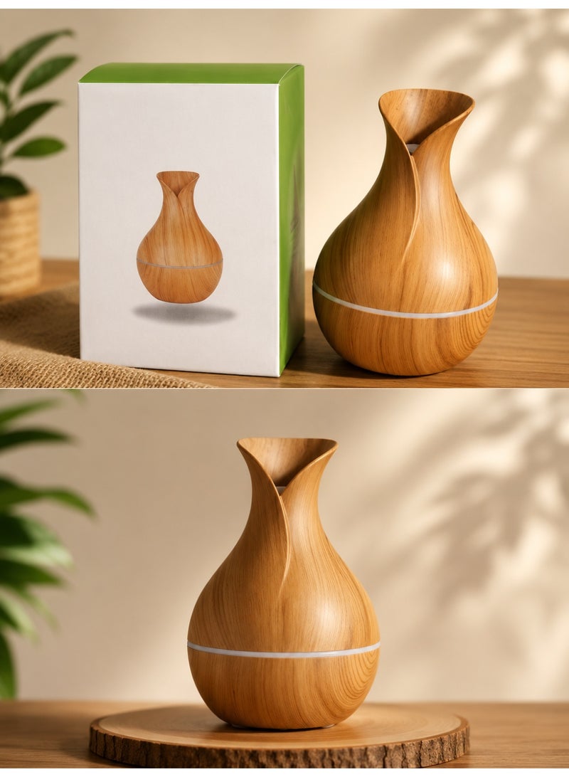 A beautifully designed USB diffuser – a fragrance diffuser with a charming artistic touch. It features touch control and automatically shuts off after 6 hours for safety. Perfect for scenting rooms and offices, adding a distinctive decorative touch. - Image 1