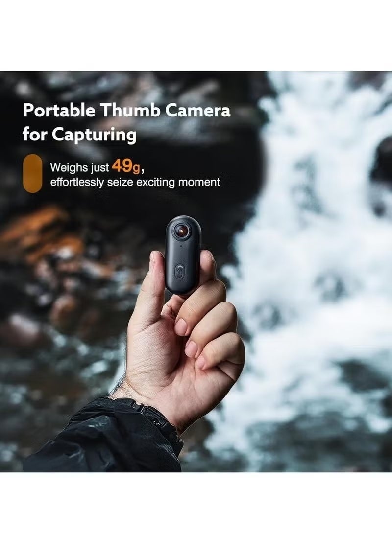 Rakzai 4K Ultra HD Mini Sports Camera – Wearable Magnetic Action Camera with Waterproof 30m Case, 360° Clip, 170° Wide-Angle Lens, Wi-Fi, 150-Min Battery for Cycling, Diving, Vlogging & Outdoor Adventures - Image 3