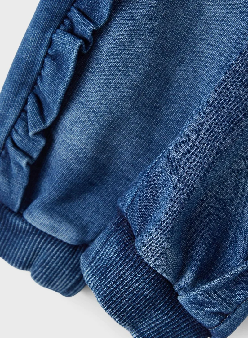 NAME IT Infant Frill Detail Sweatpants