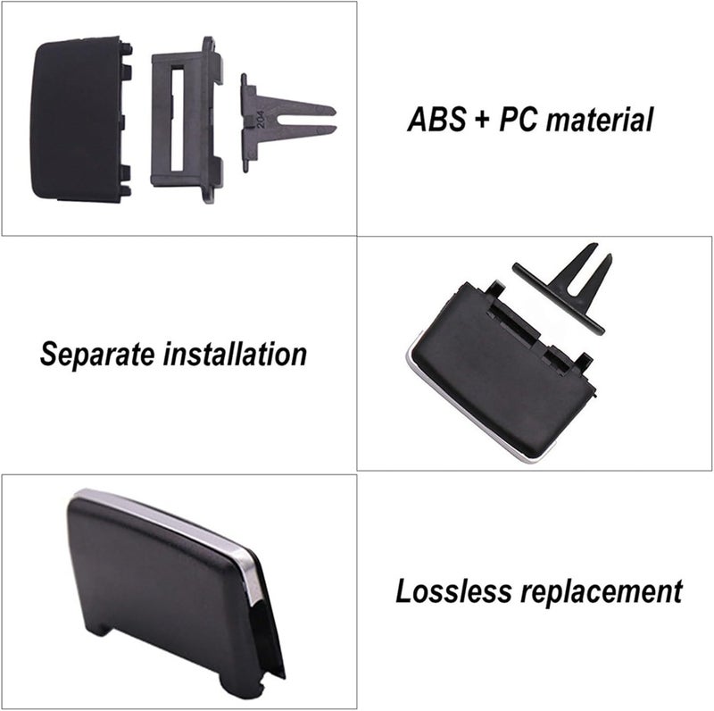 Wivplex Car A/C Air Vent Outlet Tab Clip Repair Kit - Image 5